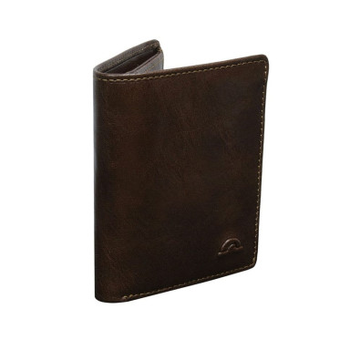 Leather wallet Nevada 3774 moro brown