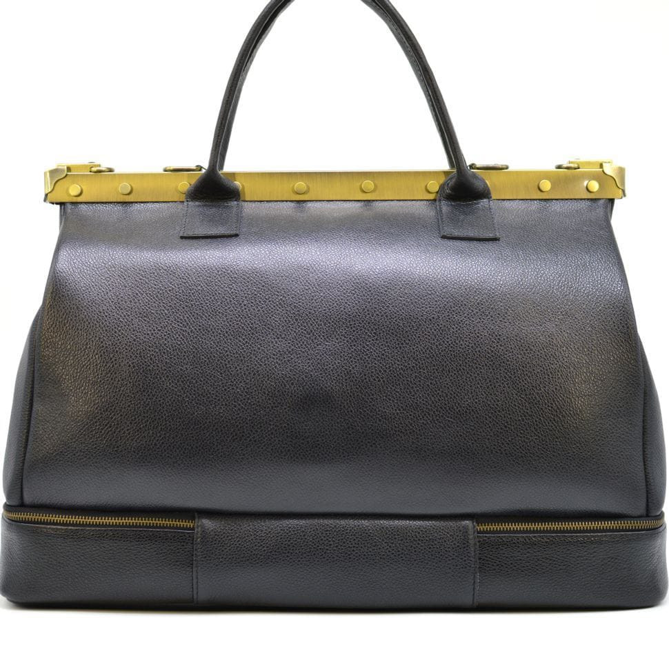 Ексклюзивний саквояж з натуральної шкіри 