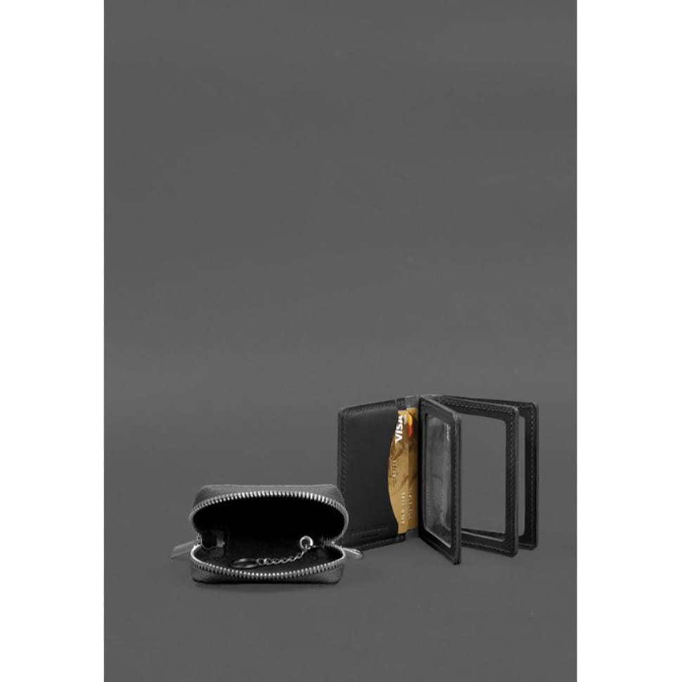 Набір шкіряних аксесуарів AUTO 2.0 Чорний