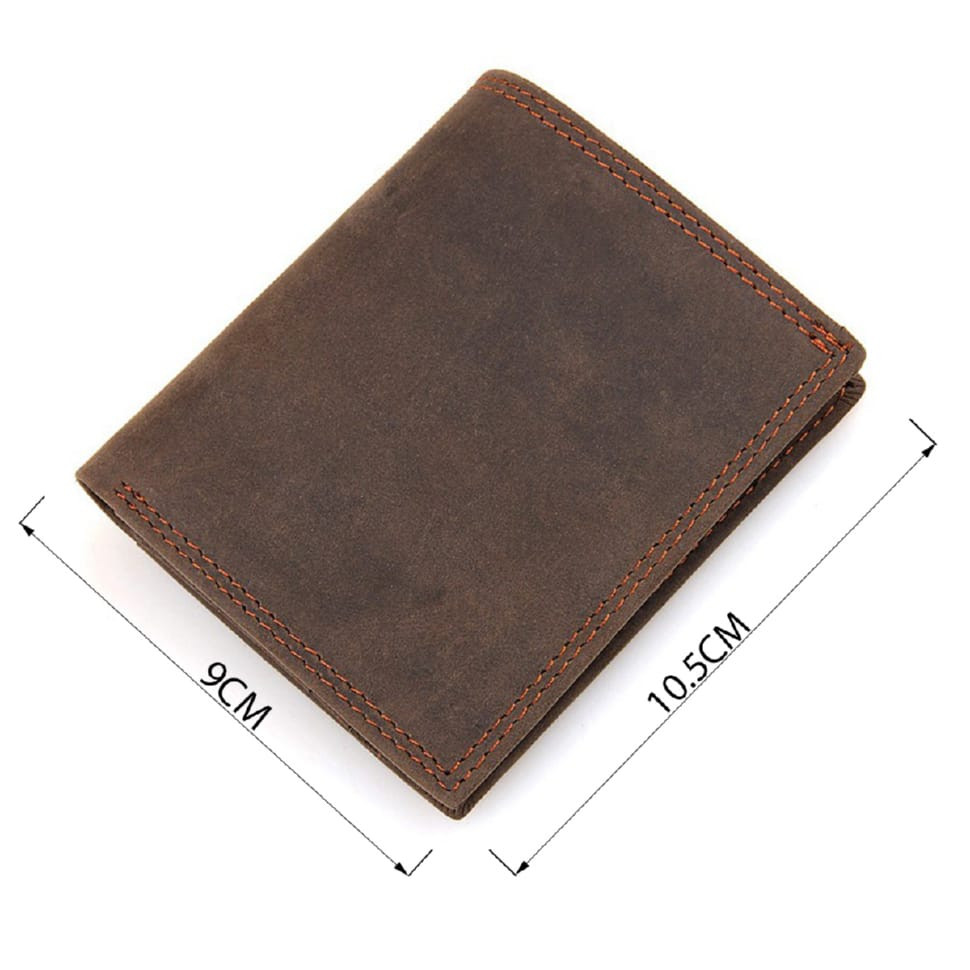 Men's Wallet Vintage 14429 Vintage Style Brown