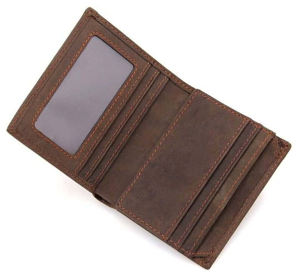 Men's Wallet Vintage 14429 Vintage Style Brown