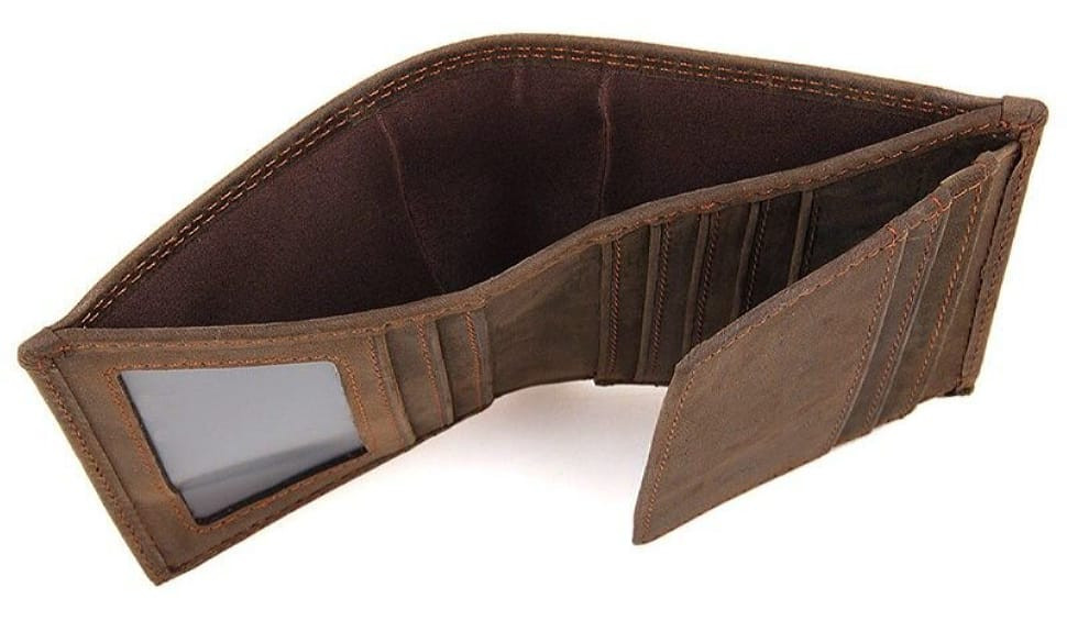 Men's Wallet Vintage 14429 Vintage Style Brown