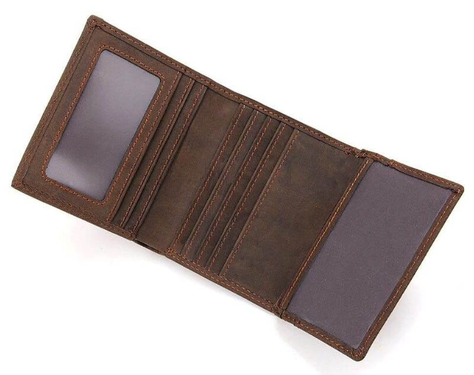 Men's Wallet Vintage 14429 Vintage Style Brown