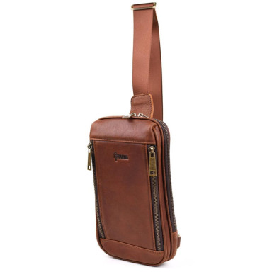 Mens business sling bag, business style TARWA GB-1536-4lx