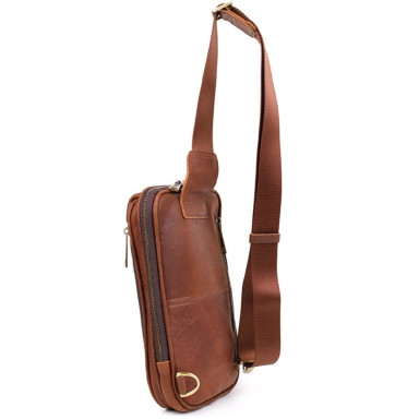 Mens business sling bag, business style TARWA GB-1536-4lx