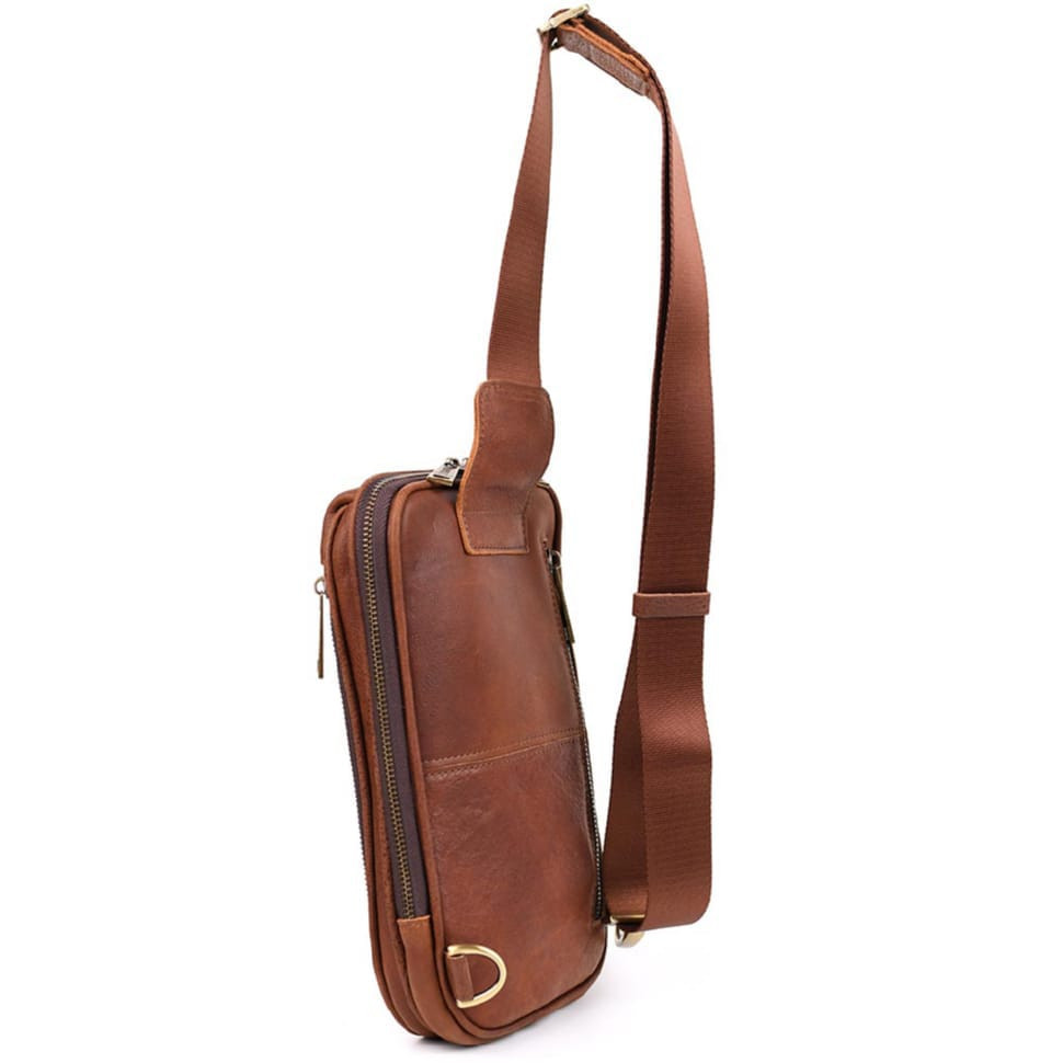 Mens business sling bag, business style TARWA GB-1536-4lx