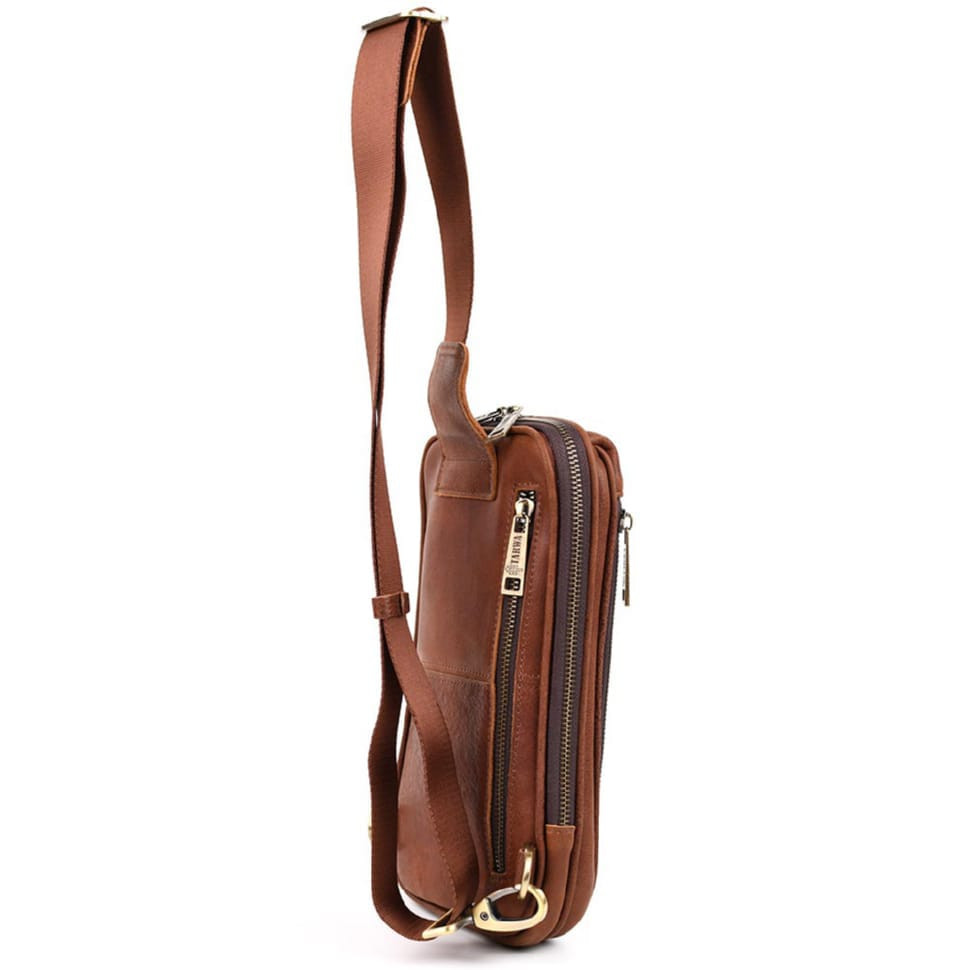 Mens business sling bag, business style TARWA GB-1536-4lx