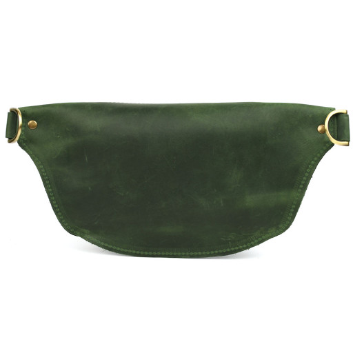 Напоясна сумка бананка в розмірі TARWA RE-3105-2lx зелена 2 відділення