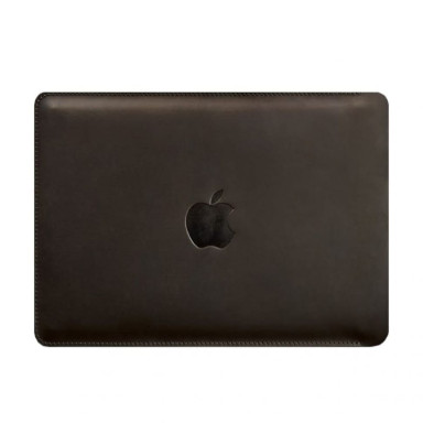 Кожаный чехол для MacBook 15-16 Темно-коричневый