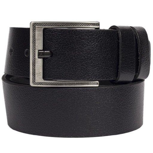 Ремінь шкіряний GRASS джинси 5 см 2090-01 чорний