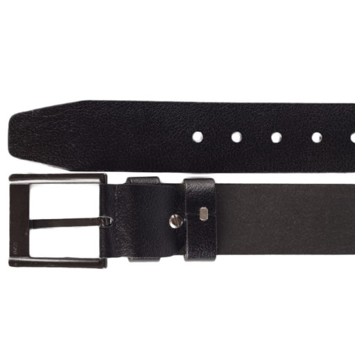 Ремінь шкіряний GRASS джинси 5 см 2090-01 чорний