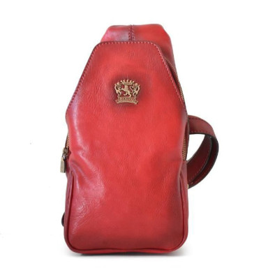Pratesi BCL340 - Backpack San Quirico d'Orcia in cow leather Bruce Cherry