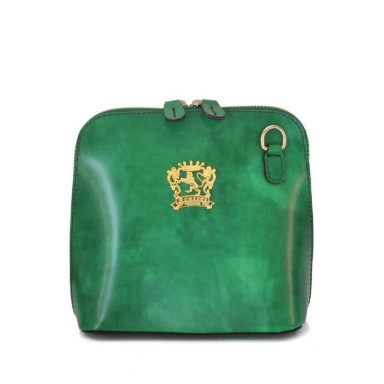 Pratesi REM467 - Volterra Radica Woman Clutches in cow leather Radica Emerald