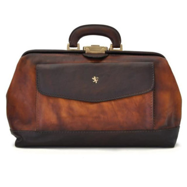 Pratesi BMA562 - Doctor Bag in cow leather Bruce Brown