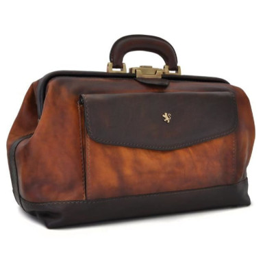 Pratesi BMA562 - Doctor Bag in cow leather Bruce Brown