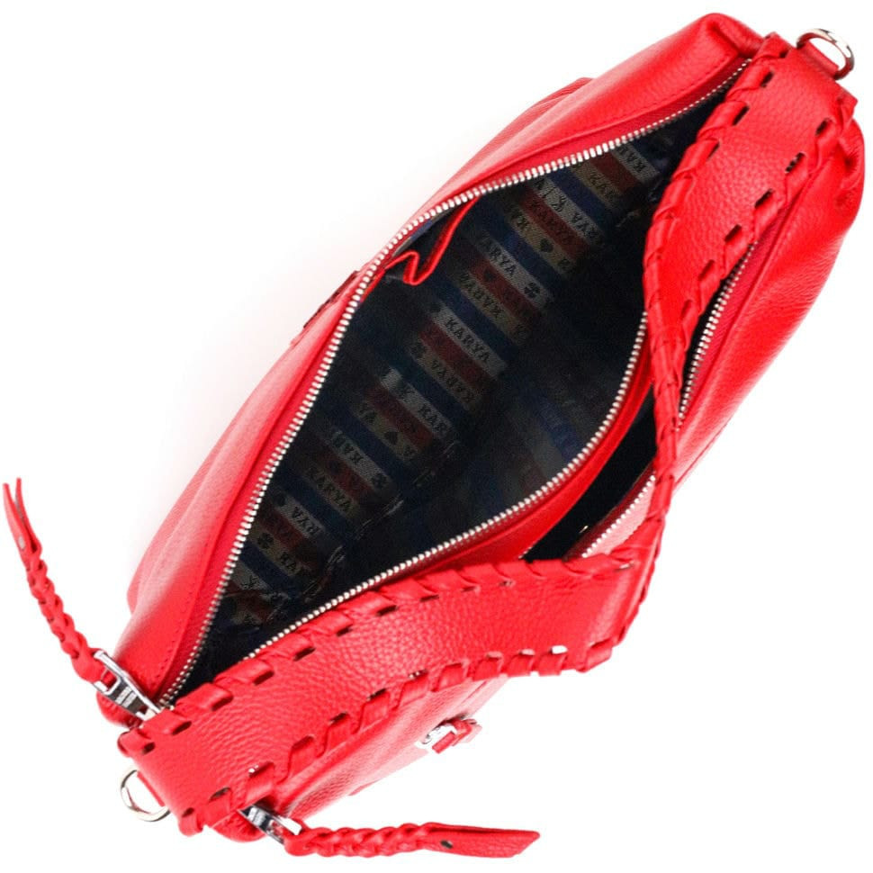 Сумка жіноча сумка KARYA 20849 шкіряна Червоний