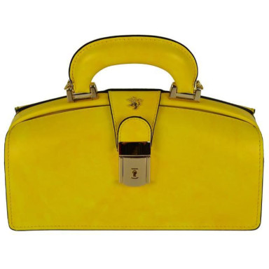 Pratesi RYE120/N - Lady Brunelleschi Bag in cow leather Radica Yellow