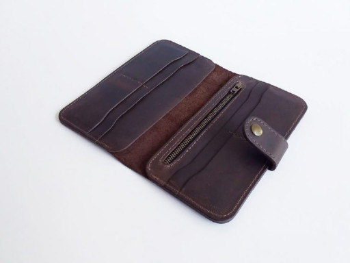 Шкіряний гаманець W204