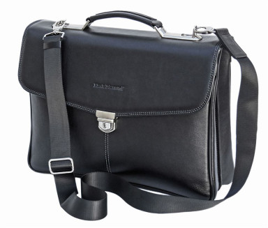 Мужской кожаный портфель Black Diamond BD21A