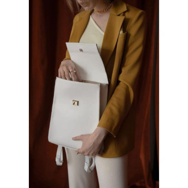 Tammy Women's White Backpack