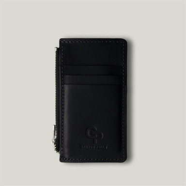 CardCase Topolino, matt blue Grande Pelle