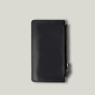 CardCase Topolino, matt blue Grande Pelle