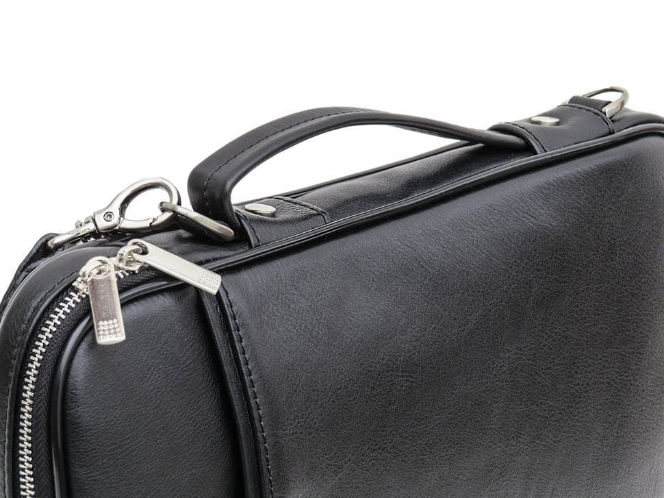 Чоловіча шкіряна сумка-месенджер Black Diamond BD26A