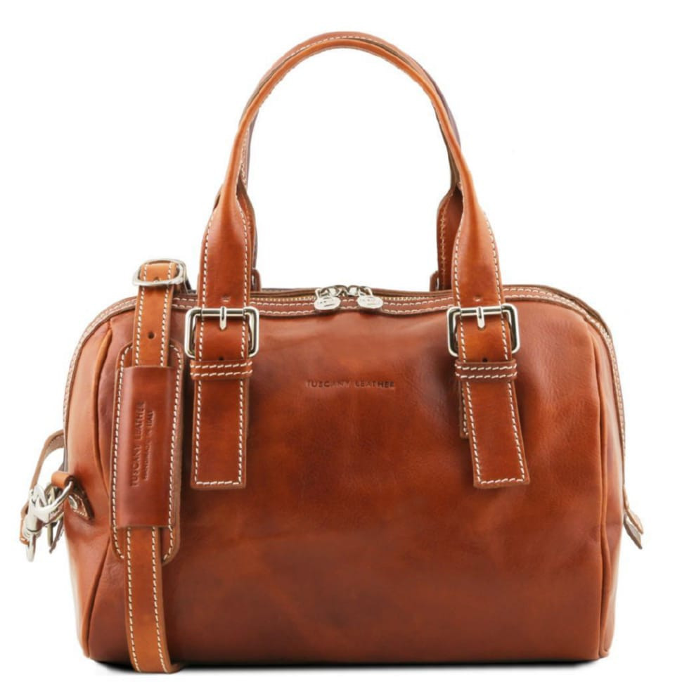 Шкіряна спортивна сумка від Tuscany TL141714 Eveline