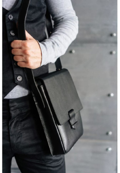 Сумка-месенджер Esquire BN-BAG-18-g BlankNote, графіт