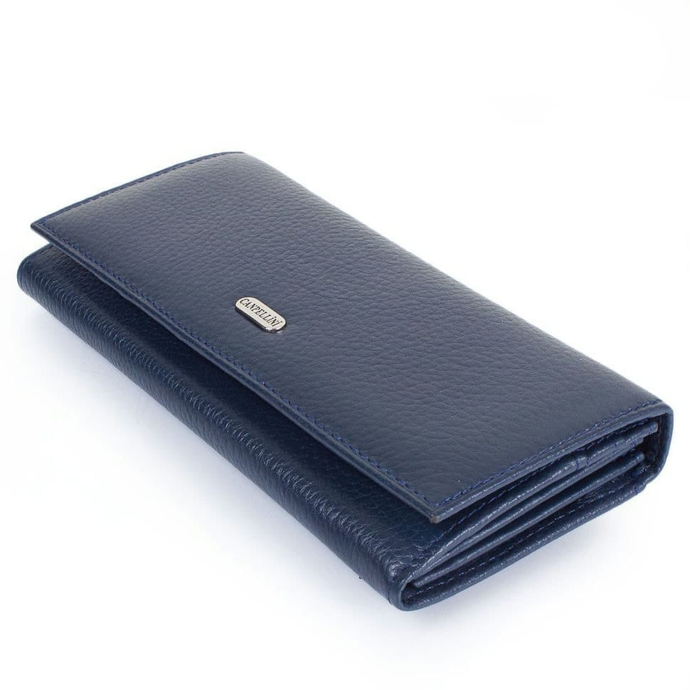 Гаманець жіночий шкіряний CANPEL 2036-241 синій флотар