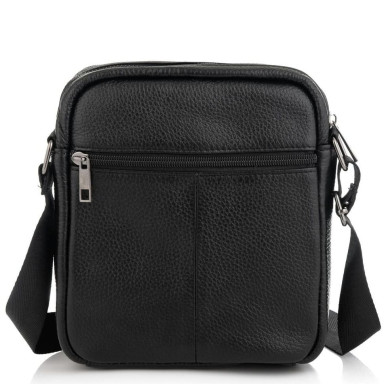 Мужская кожаная сумка через плечо маленькая Tiding Bag A25-1108A