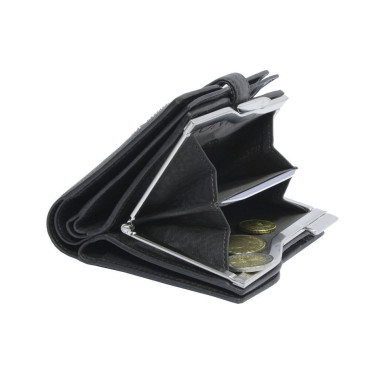 Leather wallet Contatto 2656 moro brown