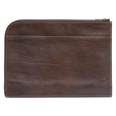 Папка для паперів шкіряна Italico 8017L cognac коньячний