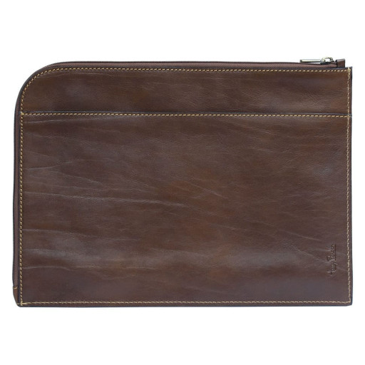 Папка для паперів шкіряна Italico 8017L cognac коньячний