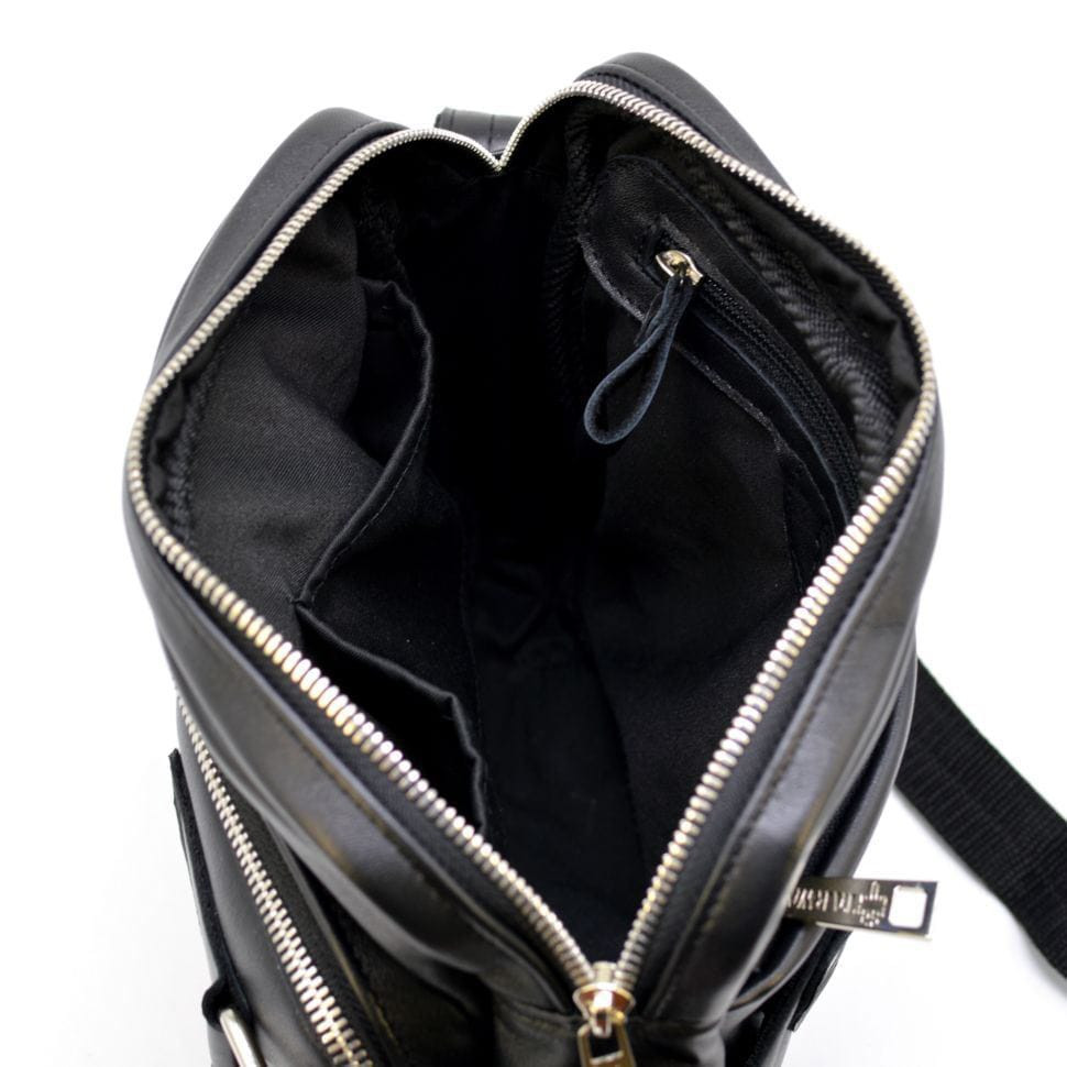 GA-6012-4lx men's crossbody from glossy leather from TARWA brand