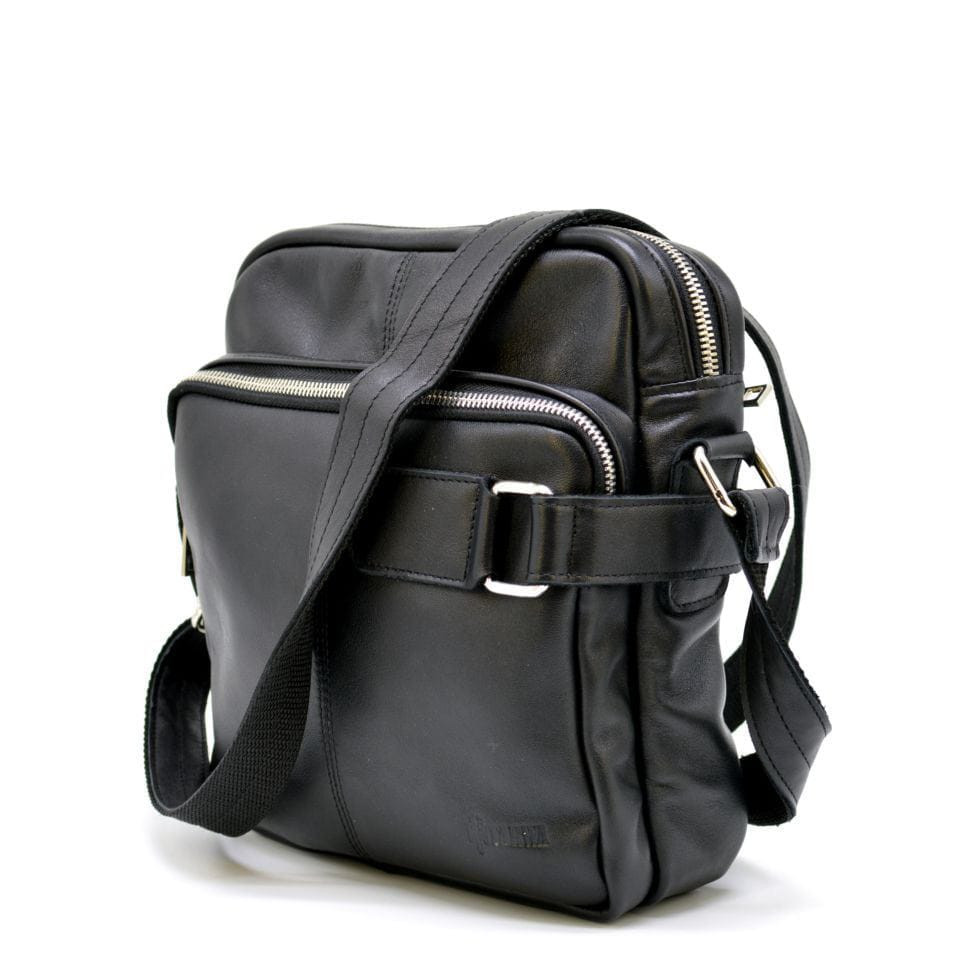 GA-6012-4lx men's crossbody from glossy leather from TARWA brand