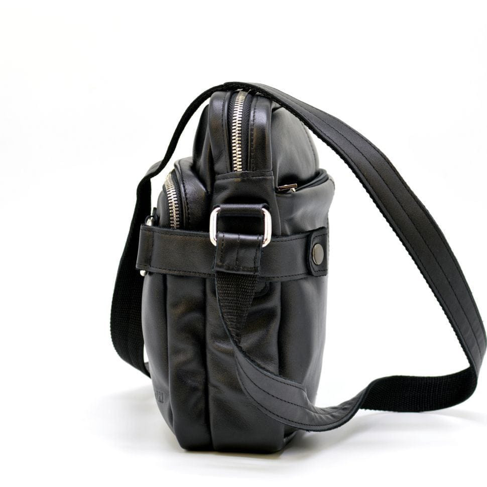 GA-6012-4lx men's crossbody from glossy leather from TARWA brand
