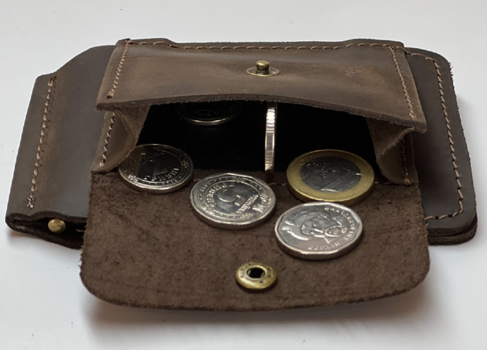 Гаманець чоловічий шкіряний затискач для купюр SULLIVAN 10015(6.5) коричневий