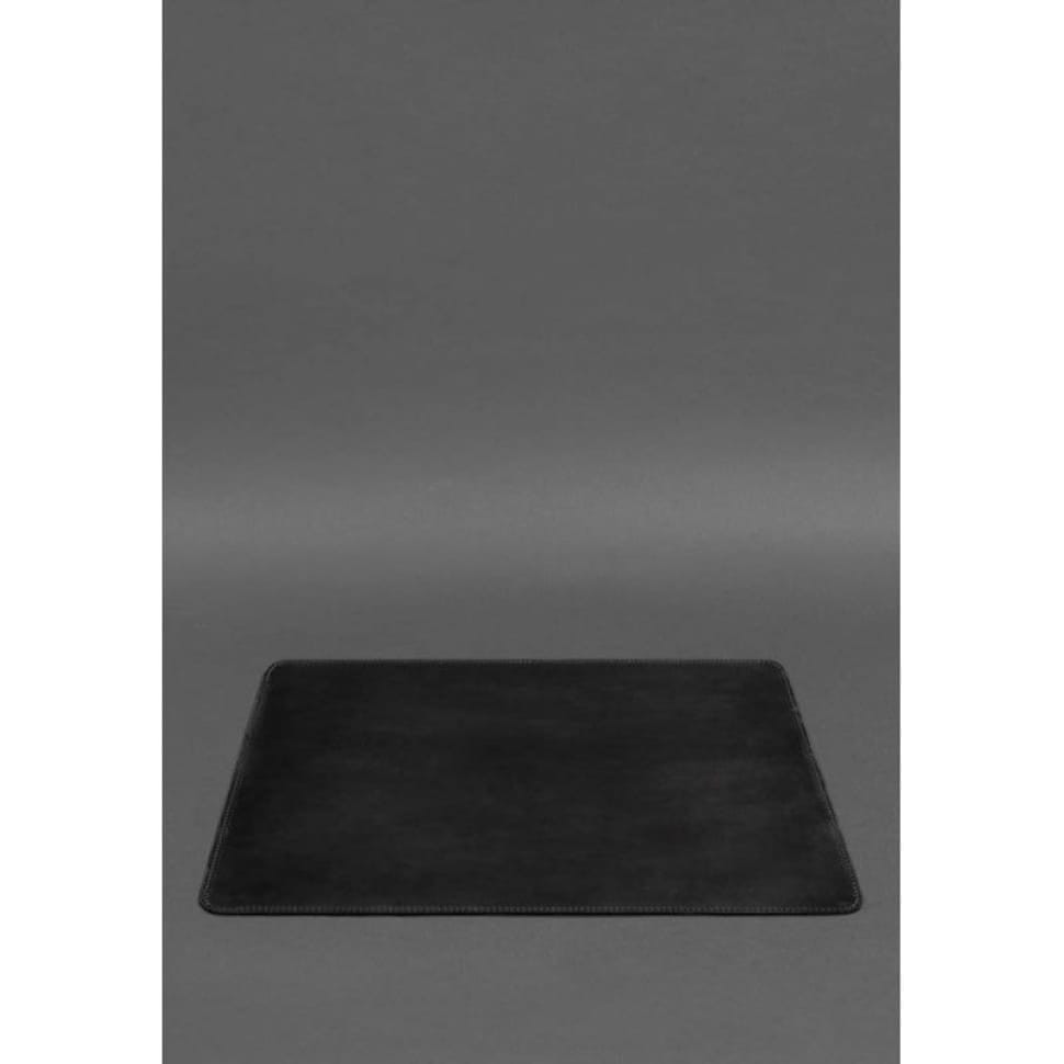 Desk set made of genuine leather 1.0 black Crazy Horse