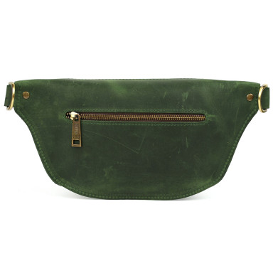 Belt bag banana size M TARWA RE-3105-3lx green 3 compartments
