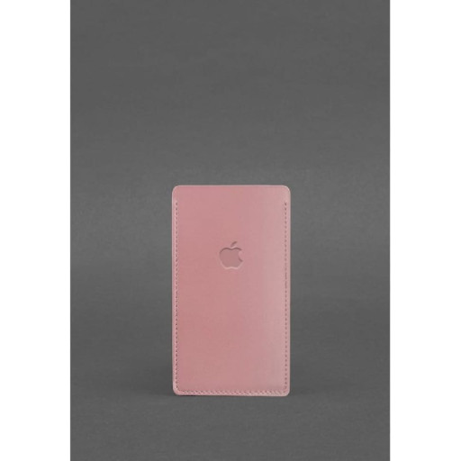 Шкіряний чохол для iPhone 11 Рожевий
