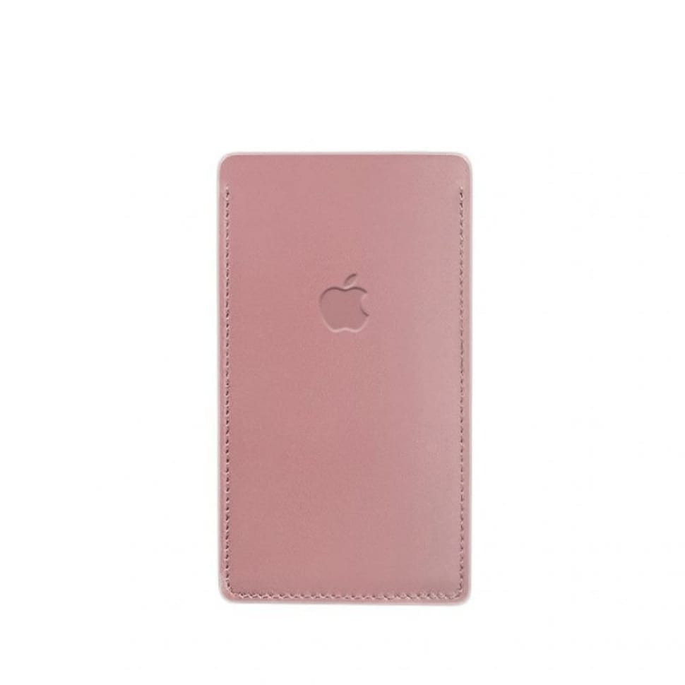 Шкіряний чохол для iPhone 11 Рожевий