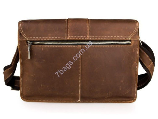 Стильний чоловічий месенджер зі шкіри John McDee