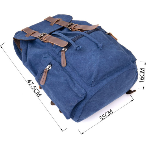 Рюкзак туристичний текстильний унісекс Vintage 20609