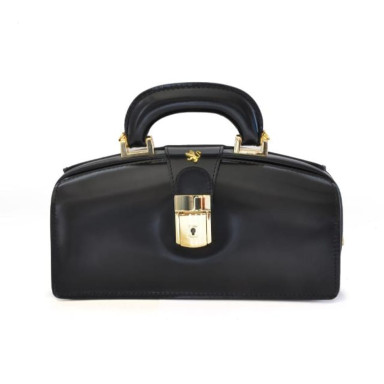 Pratesi RNE120/N - Lady Brunelleschi Bag in cow leather Radica Black