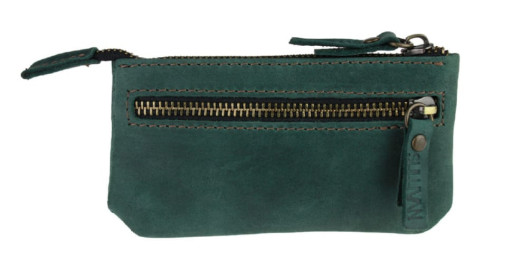 Ключниця шкіряна сумочка для ключів SULLIVAN k7 (5.5) зелена