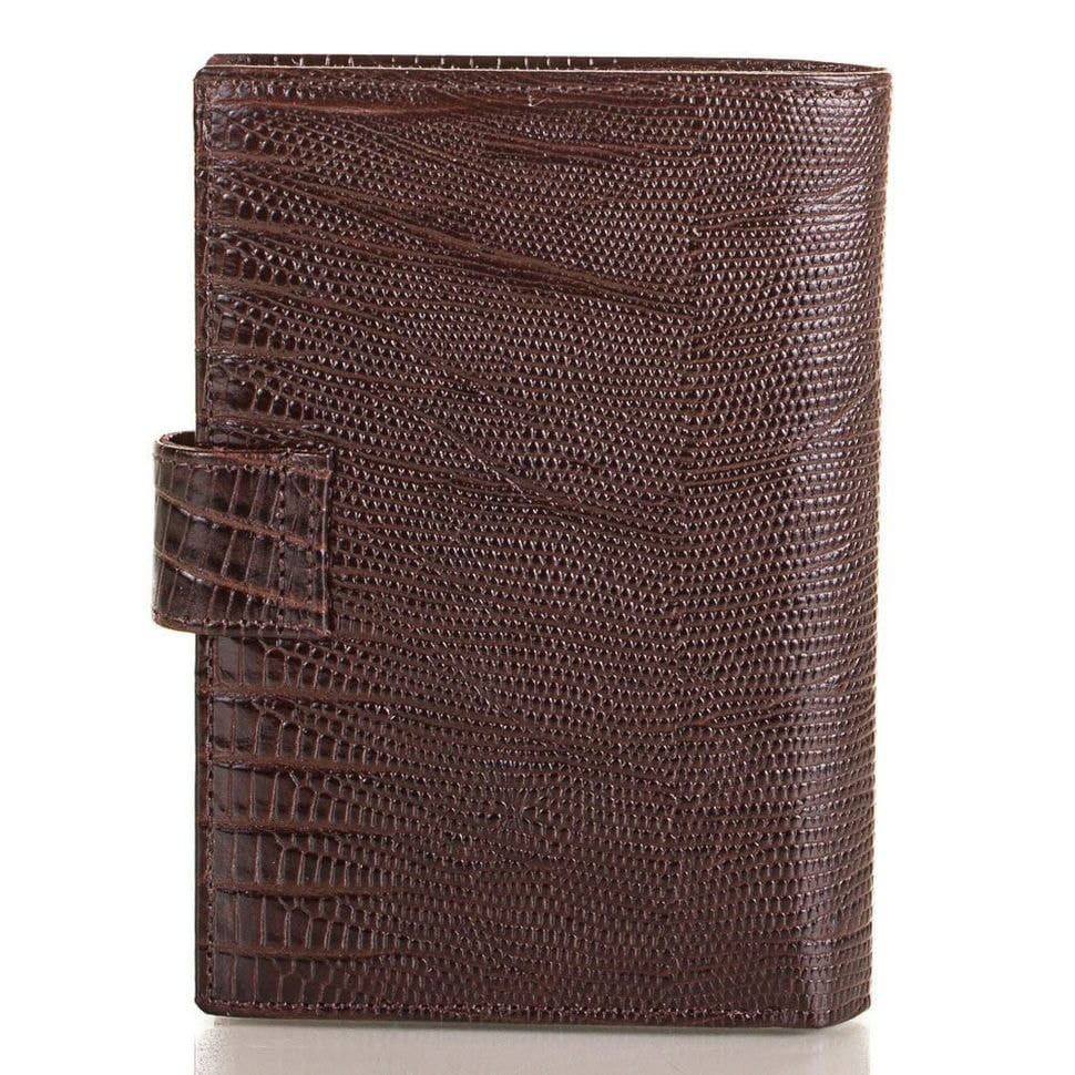 Обкладинка на автодокументи шкіряна Desisan 101-142 коричневий лазер