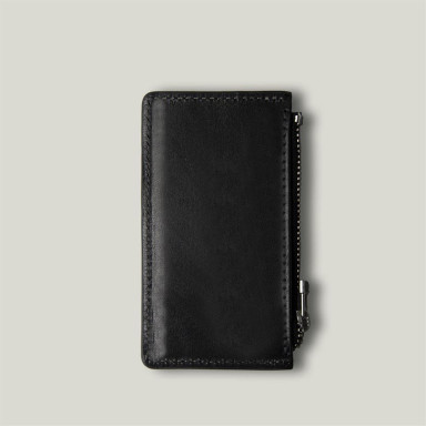 CardCase Topolino, gloss black Grande Pelle 310610