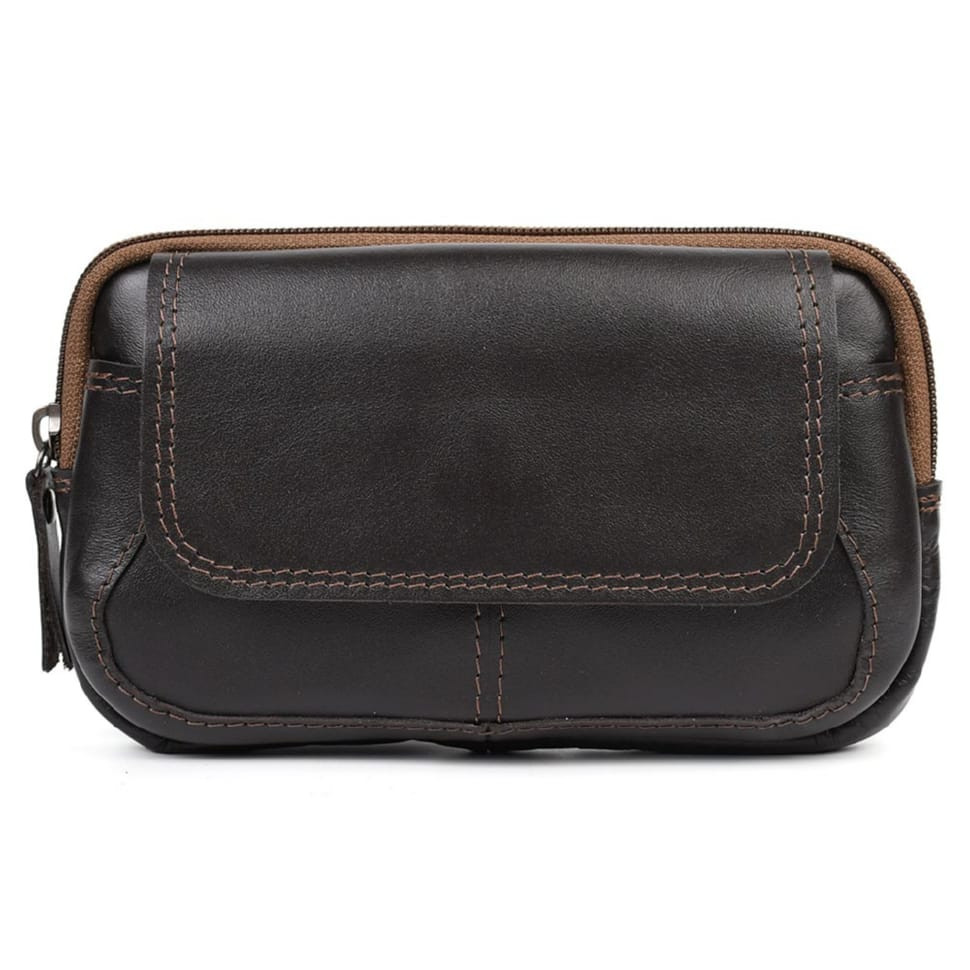 Belt case TARWA GC-1366-3md for smartphone, made of Nappa leather