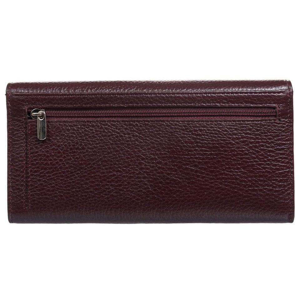 Гаманець жіночий шкіряний Desisan 150-339 бордо флотар